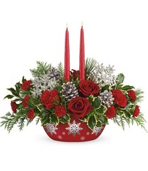 Winter's Eve Centerpiece 